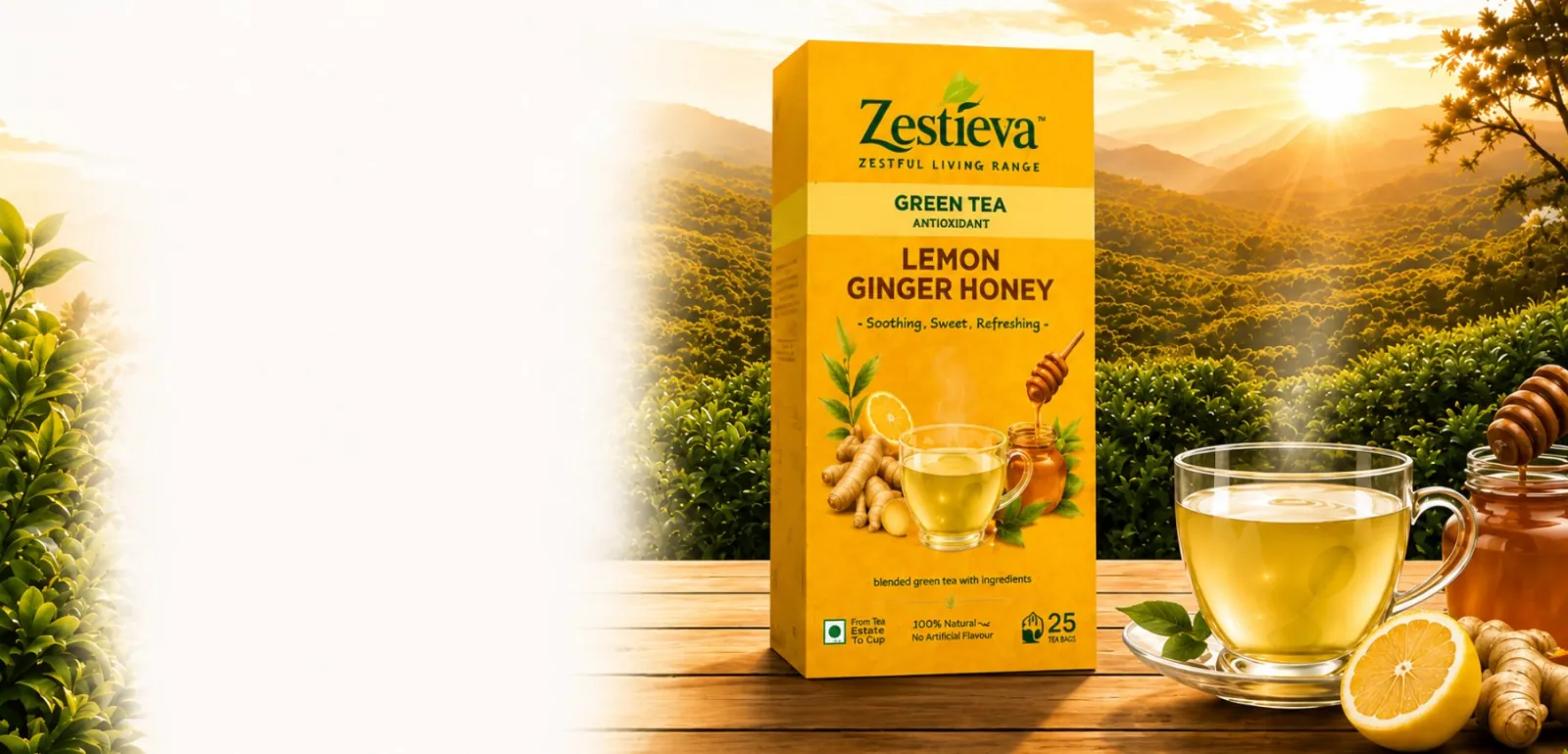 Zestieva Lemon Ginger Honey