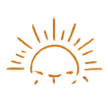 A rising sun