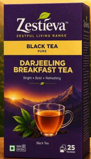 Zestieva Darjeeling Black Tea pack