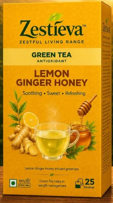 Zestieva Lemon Ginger Honey pack
