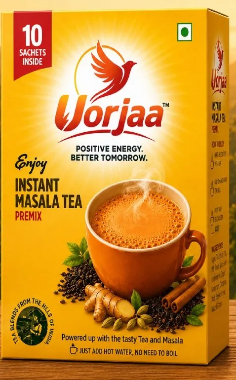 Uorjaa Instant Masala Tea Premix pack