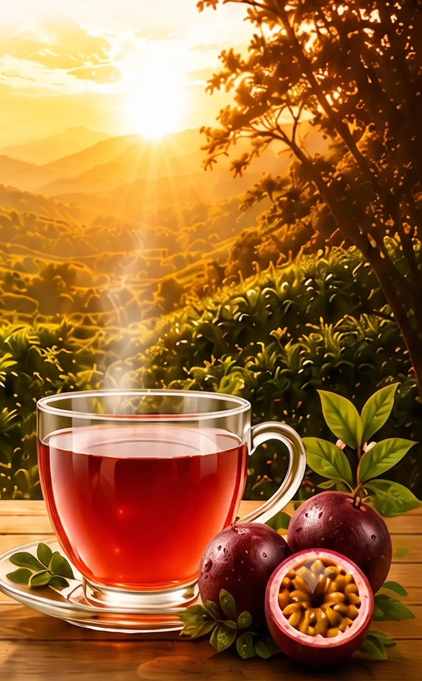 A cup of Zestieva Passion Fruit
